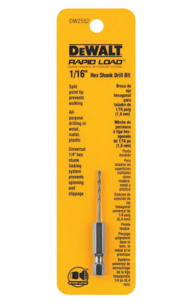 DeWalt Rapid Load Hex Shank Drill Bit