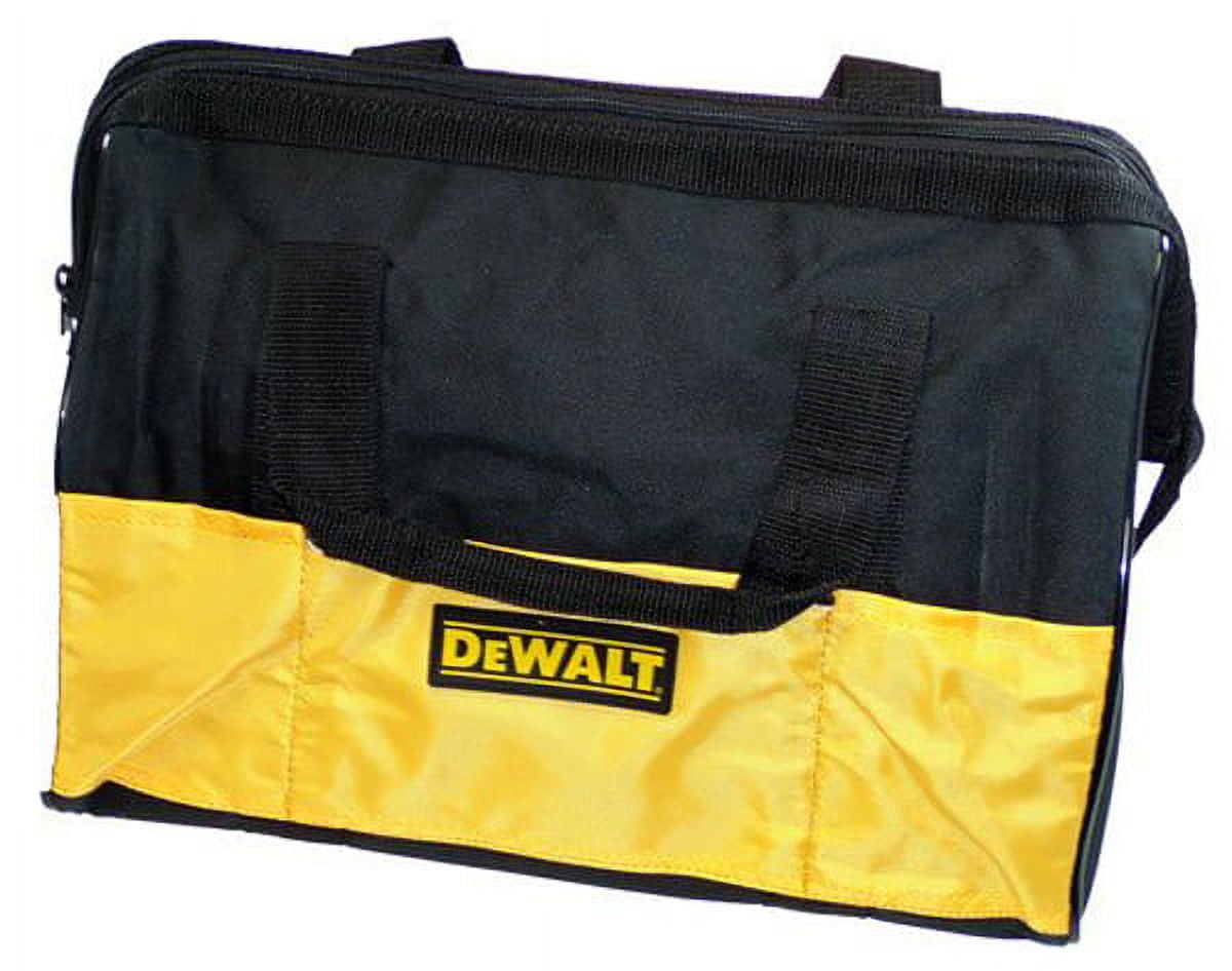 Medium Black and Yellow Heavy Duty Tool Bag