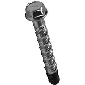 DeWalt Screw-Bolt+ HP Screw Anchor, 3/8"x3", Zinc Plated, 50/BX (880-PFM1411240)