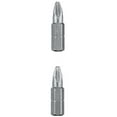 thumbnail image 1 of DeWalt Screwdriver Bits, #2, 1 in, 2 per Pack - 2 PKG (115-DW2002), 1 of 2