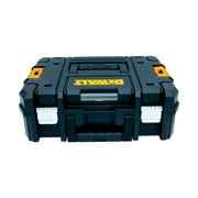 DeWalt TSTAK 17 Plastic Flat Top Tool Box 13 W x 13 H Black