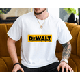 thumbnail image 1 of DeWalt Tools Vintage Workshop Equipment Brand Gear Unisex T-Shirt, up to size 3XL., 1 of 2