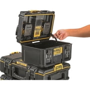 DeWalt ToughSystem 2.0 Dual-Port Battery Charger Storage Box, Black