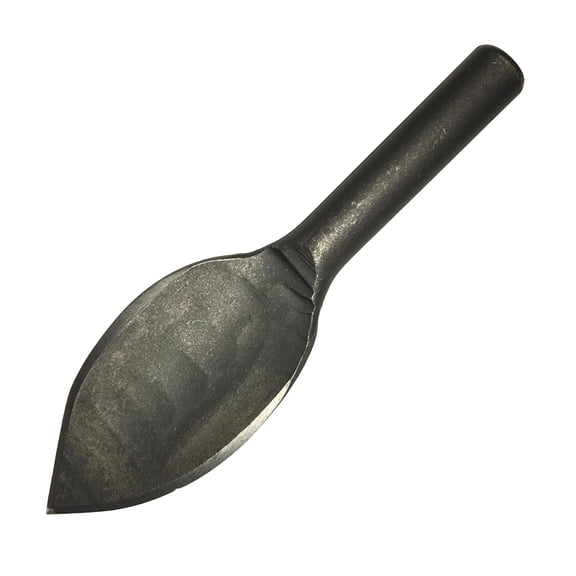 DeWit Bad Ass Garden Trowel 12 Heavy-Duty Hand Tool, Solid Steel Construction with Hardwood Handle