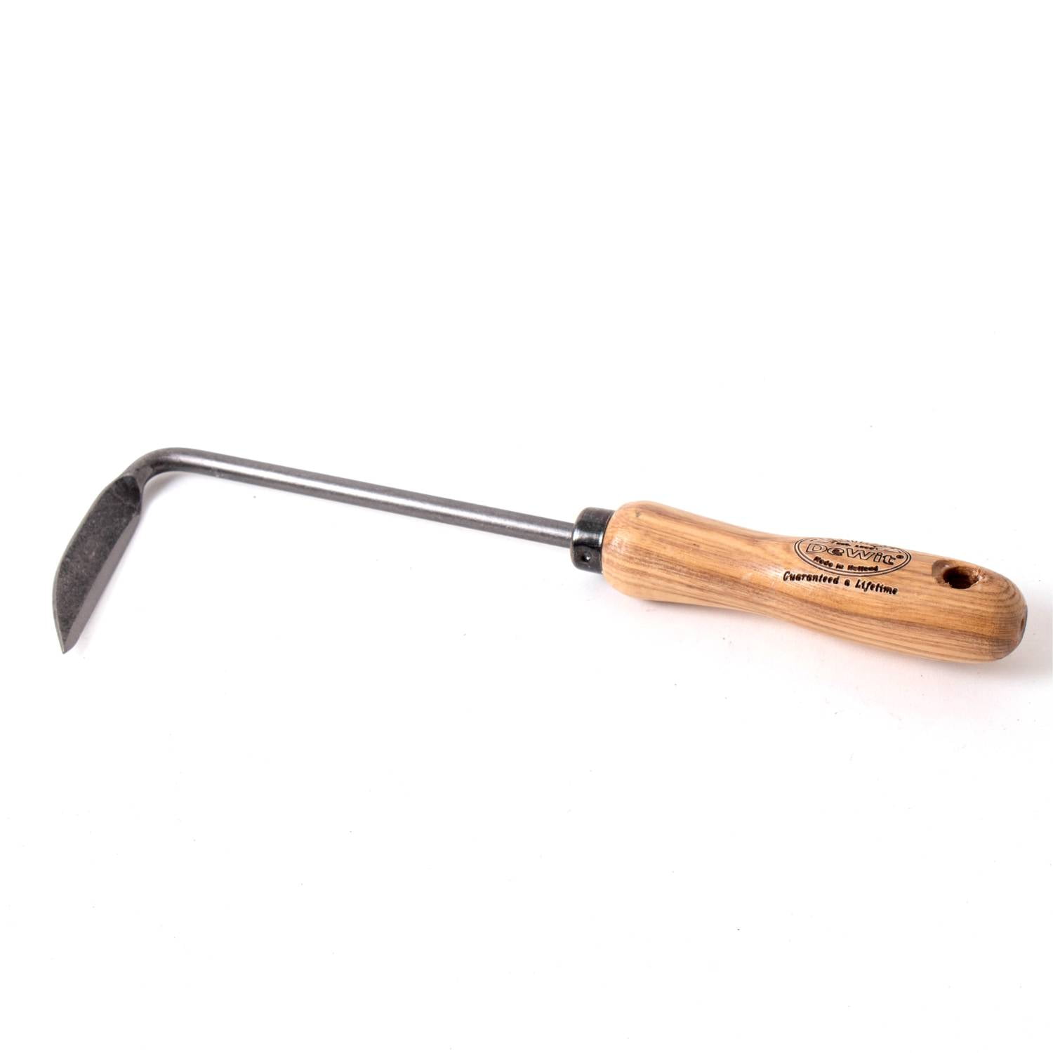 DeWit Right Hand Cape Cod Weeder with Short Handle Tempered Boron