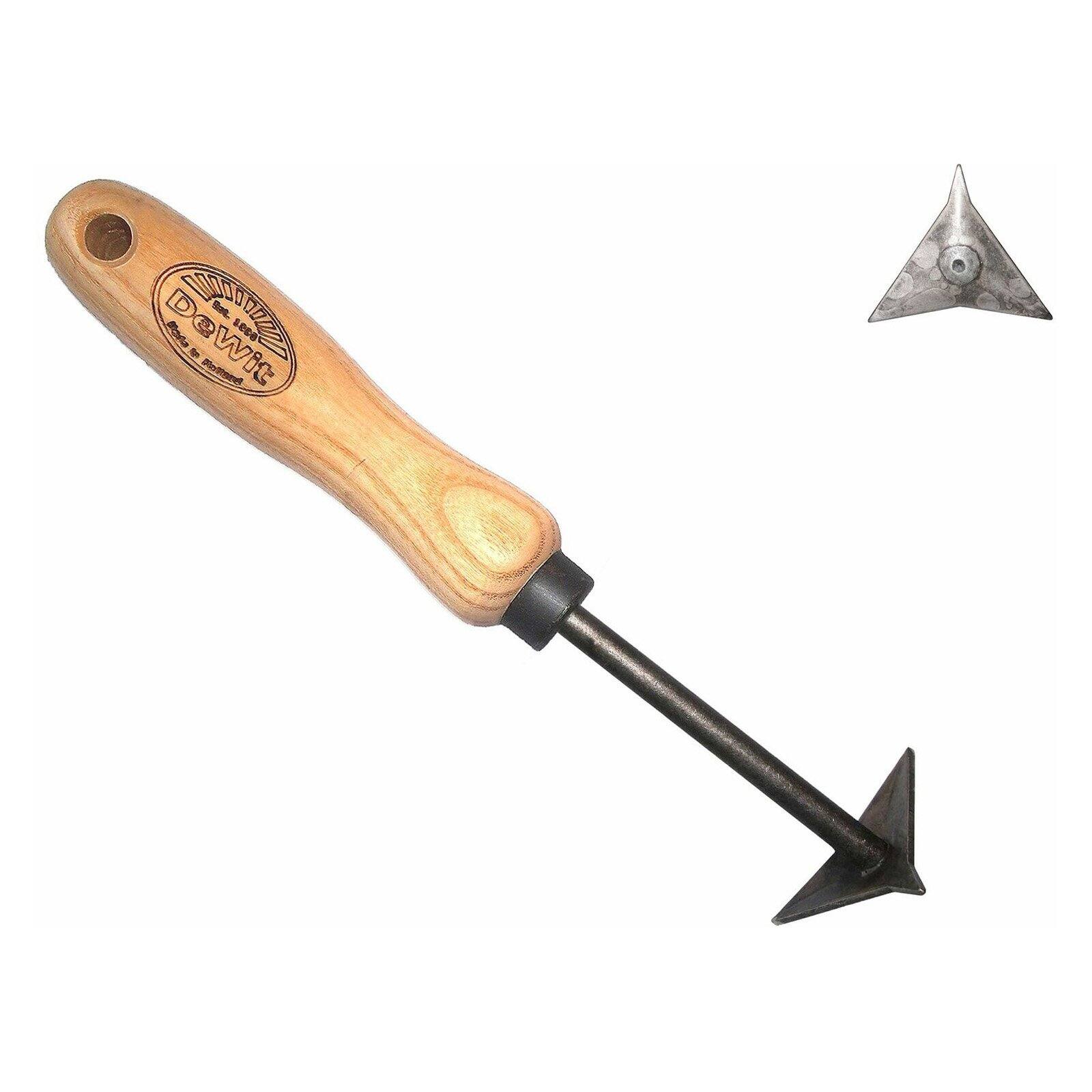 DeWit Short Handle Triangle Patio Knife
