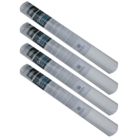 DeWitt 4-Pack Supreme Plant Protection Cover 1.5 oz, Frost Blanket Fabric, 6 x 50 Feet