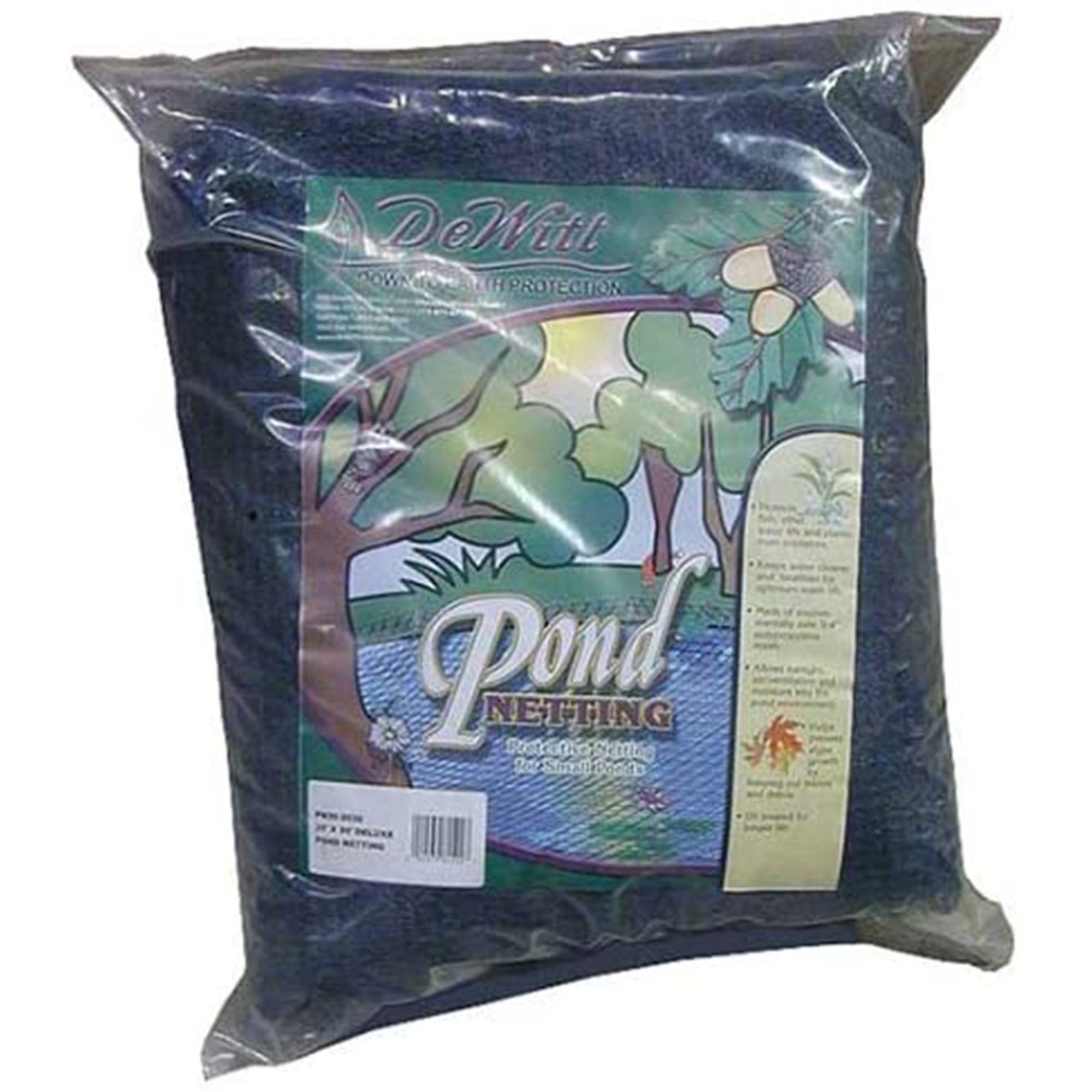 DeWitt Deluxe PN302020 20 x 20 Ft Heavy Duty Mesh Koi Pond Protection
