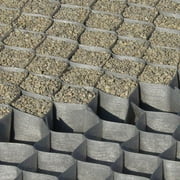 DuPont GroundGrid 3D Honeycomb, Geotextile Ground Stabilizer Base Support, 4 x 25 Feet
