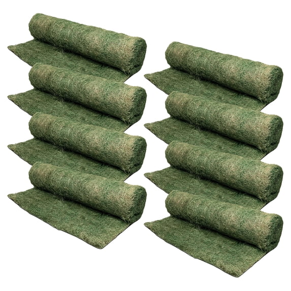 DeWitt 8-Pack Single Net Excelsior Blanket Erosion Control Mat, Green, 4 x 112.5 Feet