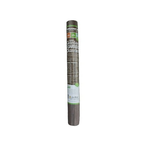 DeWitt NAT3300 3 x 300 Ft Natural Biodegradable Paper Mulch Garden Weed Barrier