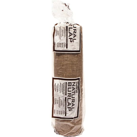 DeWitt Natural Burlap Roll, 5.5 Oz Medium Weave, Tan, 3 Ft x 150 Ft, NB3150 - Pack of 2