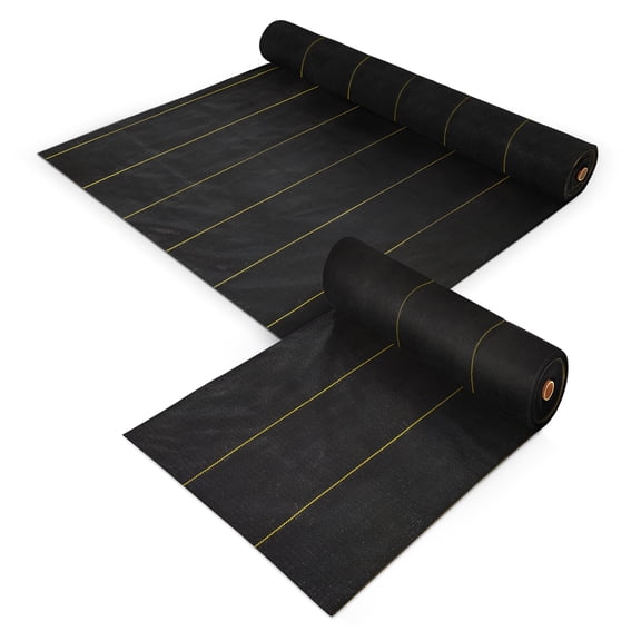 DeWitt Pro-5 Weed Barrier Fabric 5 oz, Heavy-Duty Woven Weed Control, 3x250 & 6x250 Feet