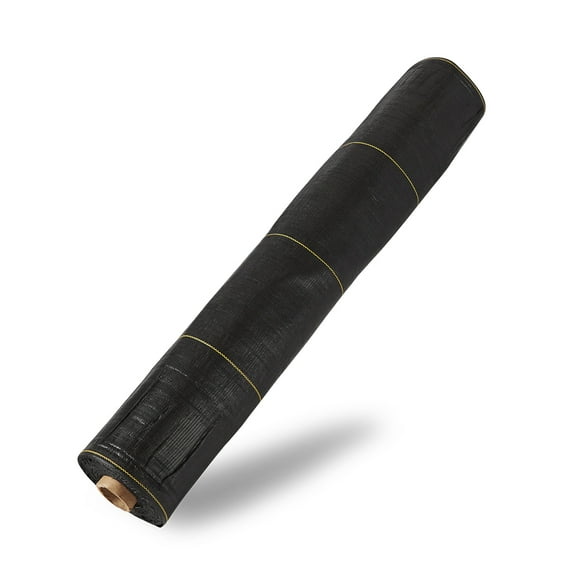 DeWitt Sunbelt Weed Barrier Fabric 3.2 oz, Heavy-Duty Ground Cover, 4 x 200 Feet