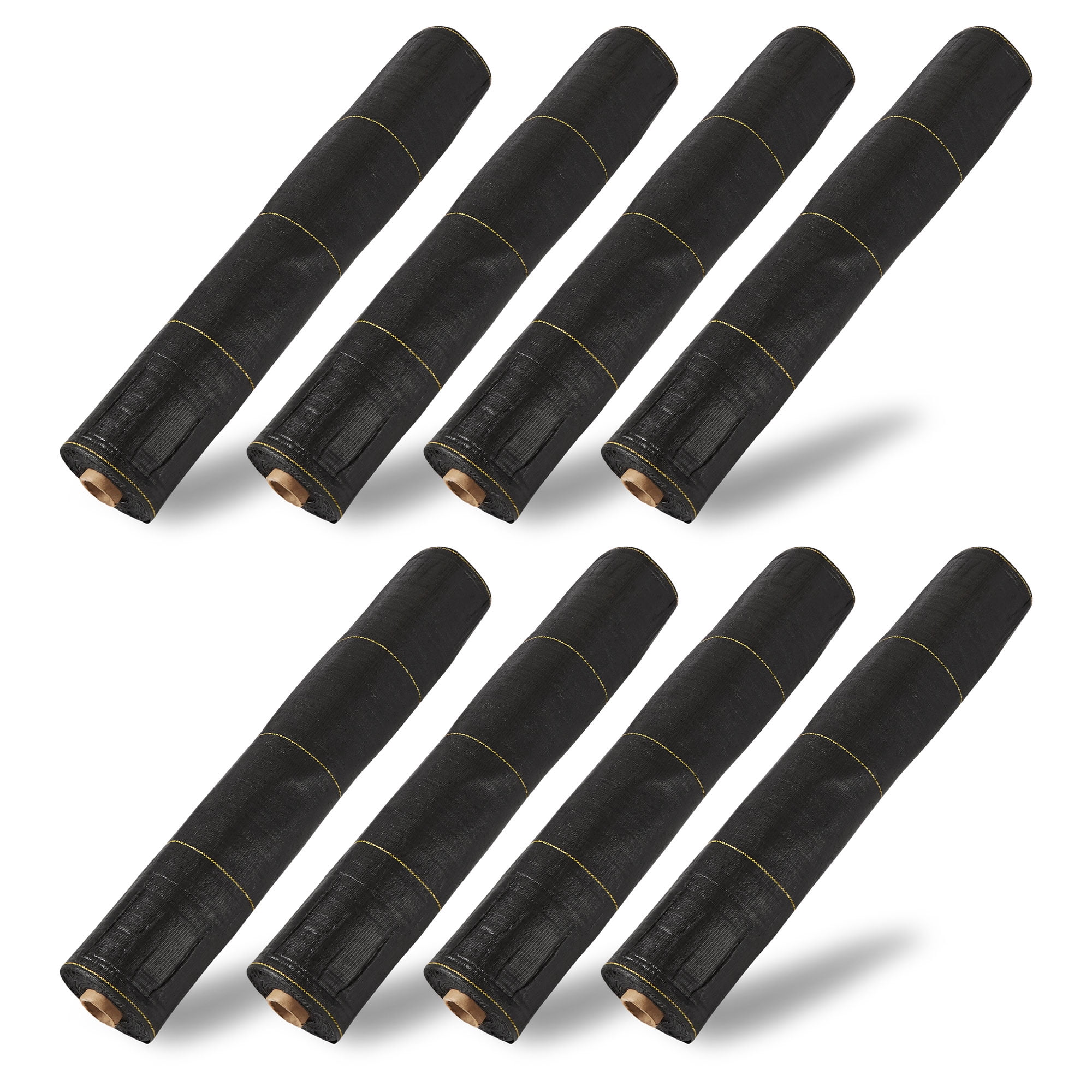 DeWitt 8-Pack Sunbelt Weed Barrier Fabric 3.2 oz, Heavy-Duty Ground Cover, 4 x 300 Feet