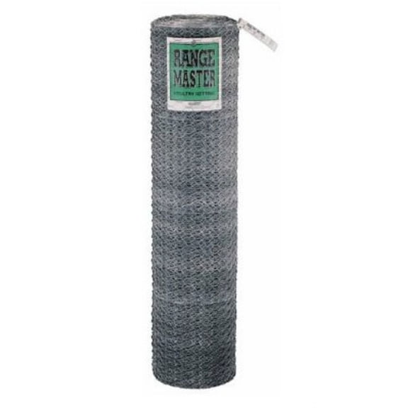 Deacero 1"X36"X150' Poultry Netting, 1 in Mesh, High Tensile Steel, Galvanized