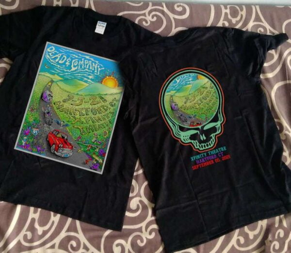 Dead And Company Hartford Ct Xfinity Center Rock Band TShirt