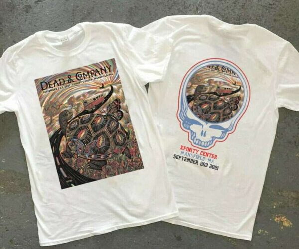 Dead And Company Mansfield Xfinity Center Tour 2021 Rock Band TShirt