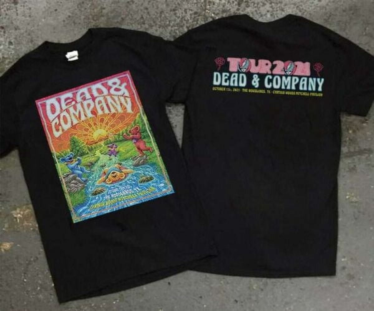 Dead And Company The Woodlands TX Houston Tour 2021 Rock Band TShirt