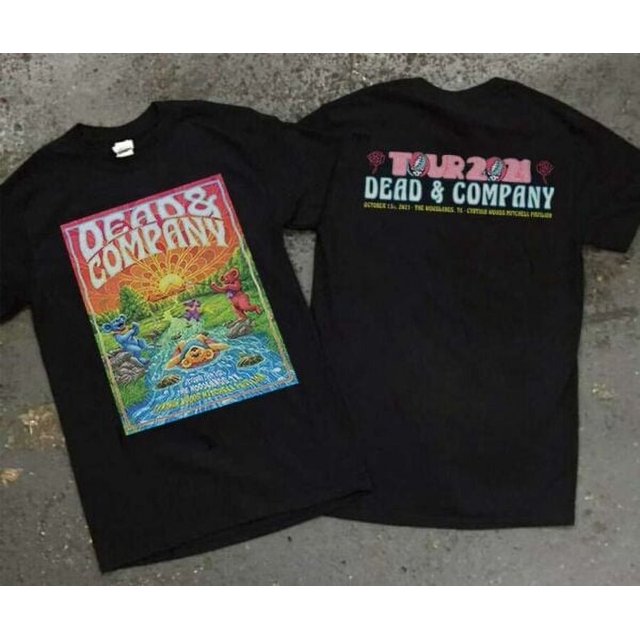 Dead And Company The Woodlands TX Houston Tour 2021 Rock Band TShirt