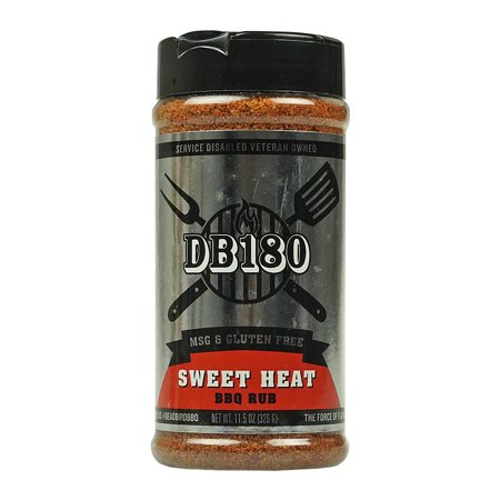 Dead Bird BBQ Sweet Heat BBQ Rub All Purpose Meat Vegetables 11.5 oz. Bottle