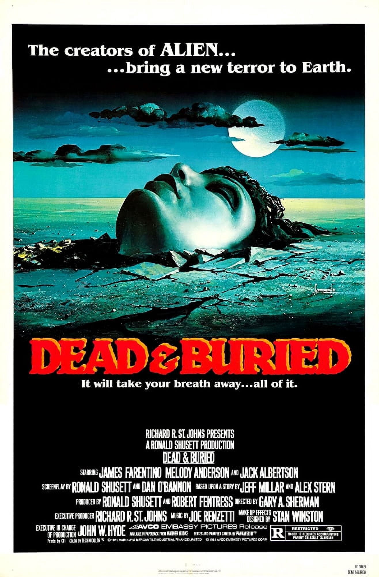 Dead & Buried Canvas Art - (18 x 24)