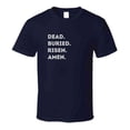 thumbnail image 1 of Dead. Buried. Risen. Amen. - Easter Statement Shirt - Unisex, 1 of 11