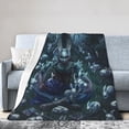 thumbnail image 1 of Dead By Daylight Dbd Bed Blanket Air Conditioner Quilt Ultra Soft Flannel Blanket All Season Fuzzy Blanket Reversible Fluffy Plush Blanket 80"X60", 1 of 7