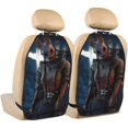thumbnail image 1 of Dead By Daylight Dbd Car Seat Back Protector 2 Pcs Anti-Kick Storage Mat For Car Seats Auto Seat Back Covers, 1 of 9