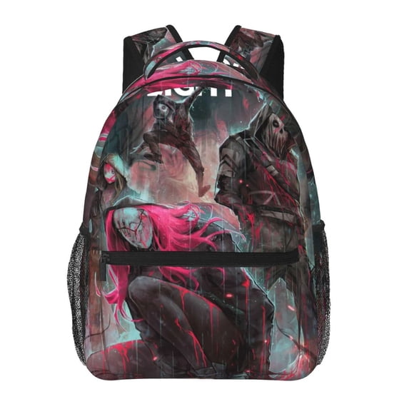 Dead By Daylight Dbd Casual Backpack Rucksack Lightweight Travel Daypack Fashion Shoulder Bag