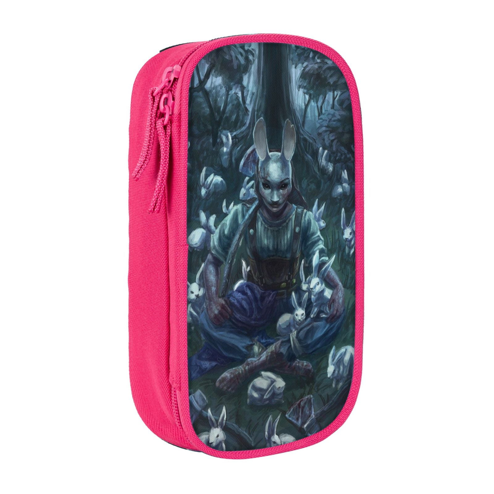 Dead By Daylight Dbd Pencil Case Large Capacity Pencil Pouch Pen Bag Office Stationery Organizer Travel Makeup Bag Pink