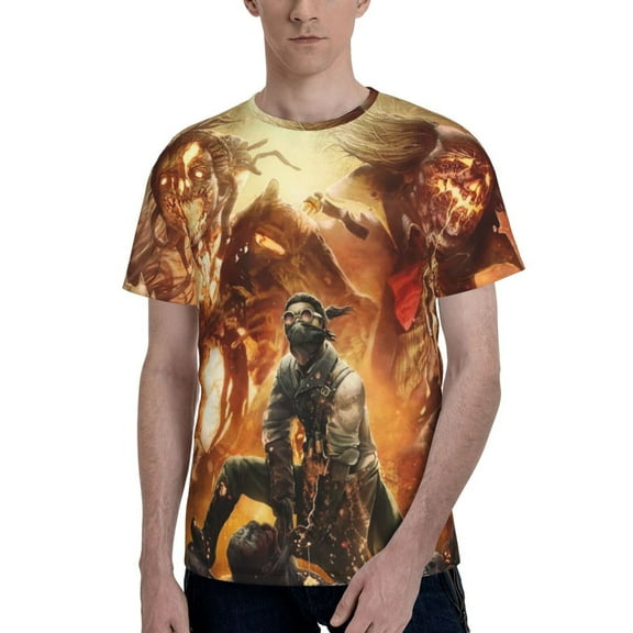 Dead By Daylight T-Shirts 3d Printed Short Sleeve Tee Shirt For Men