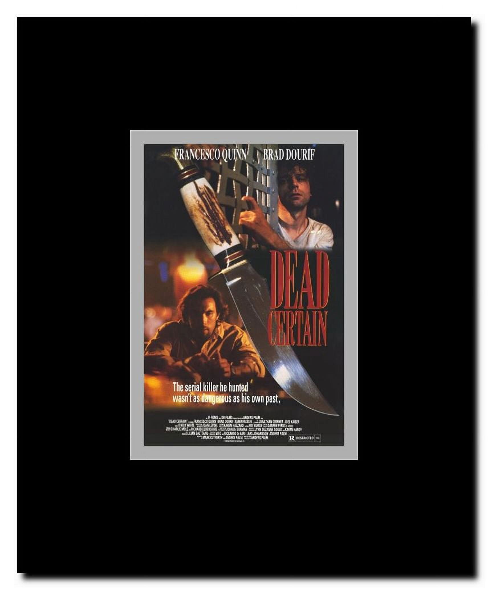 Dead Certain Framed Movie Poster