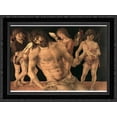 thumbnail image 1 of Dead Christ Supported by Angels 24x20 Black Ornate Wood Framed Canvas Art by Bellini, Giovanni, 1 of 2
