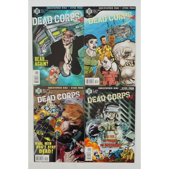 Dead Corps(e) #1-4 VF/NM complete series Helix Corps Corpse ; DC
