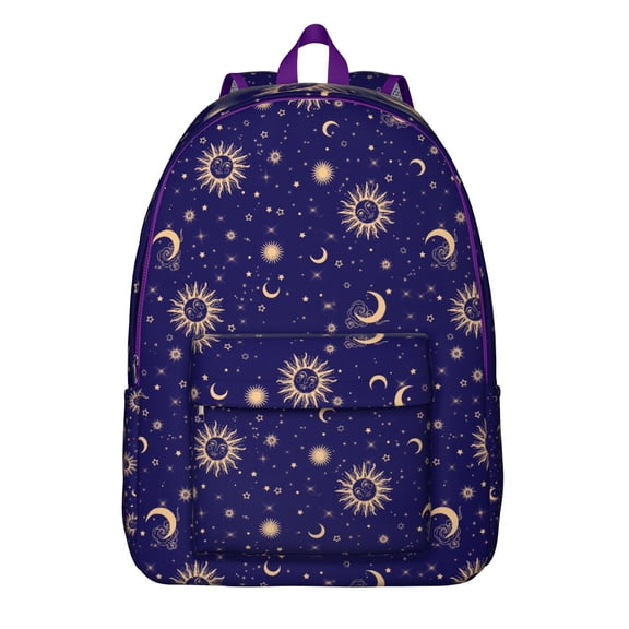 Dead Day Skull Floral Gothic Backpack – Vintage Canvas Bookbag with Oxford Durable Material, Large Capacity, Anti-theft Features for Students, Women, and Travelers