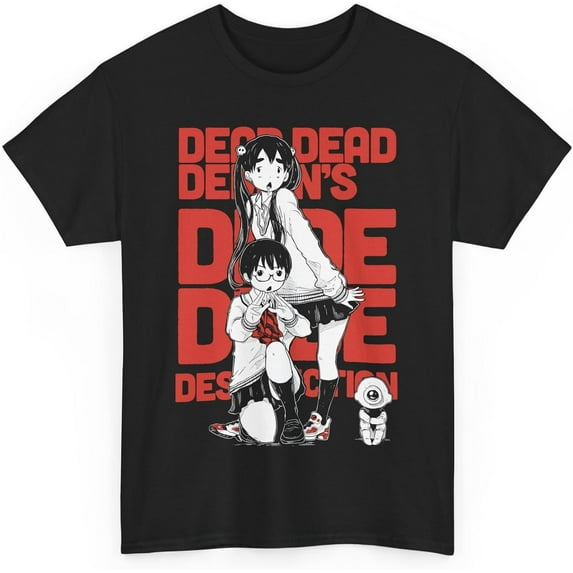 Dead Dead Demons dededede Destruction t-Shirt - Manga Unisex Tee