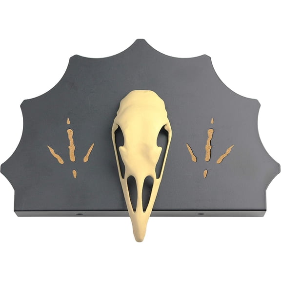 Dead Deer Iron Turkey Mount Solid Steel Turkey Tail Mount Turkey Mounting Display Kit for Gun and Bow Hunters Perfect Decor for Hunters, Grey