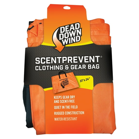 Dead Down Wind™ All Purpose Scent Prevent® Bag - Orange, Water-Resistant, Rugged Material