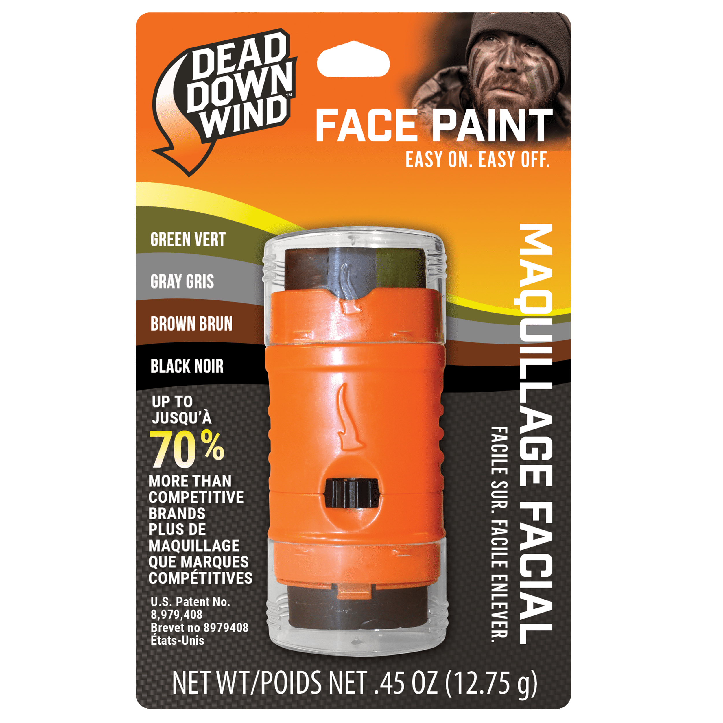 Dead Down Wind - 4 Color Face Paint