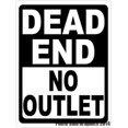 thumbnail image 1 of Dead End No Outlet Sign, 1 of 1