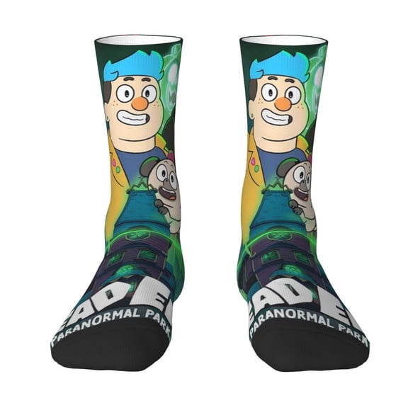 Dead End Paranormal Park Socks Athletic Sport Colorful Novelty Graphic Crew Tube Socks Warm For Men WomenPerfect Gift