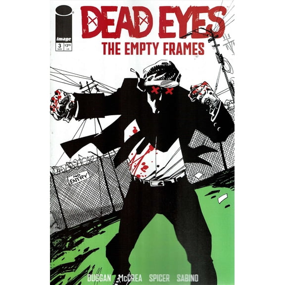 Dead Eyes: The Empty Frames #3A VF ; Image Comic Book