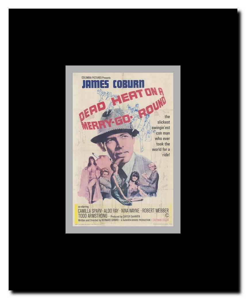 Dead Heat on a Merry-Go-Round Framed Movie Poster