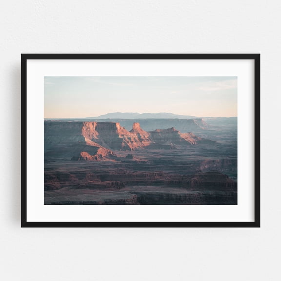 Dead Horse Point - Utah Photography Black Framed Wall Art Print 16 x 24 inches