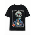 thumbnail image 1 of Dead Inside But Caffeinated Skeleton Coffee Lover T-shirt, 1 of 6