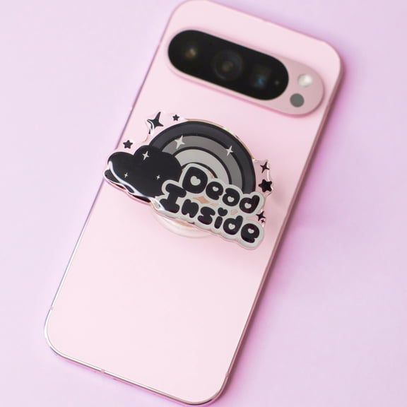 Dead Inside Phone Grip | Funny and Relatable Phone Grips