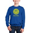 thumbnail image 1 of Dead Inside Smile - Boy's Word Art Crewneck Sweatshirt, 1 of 3