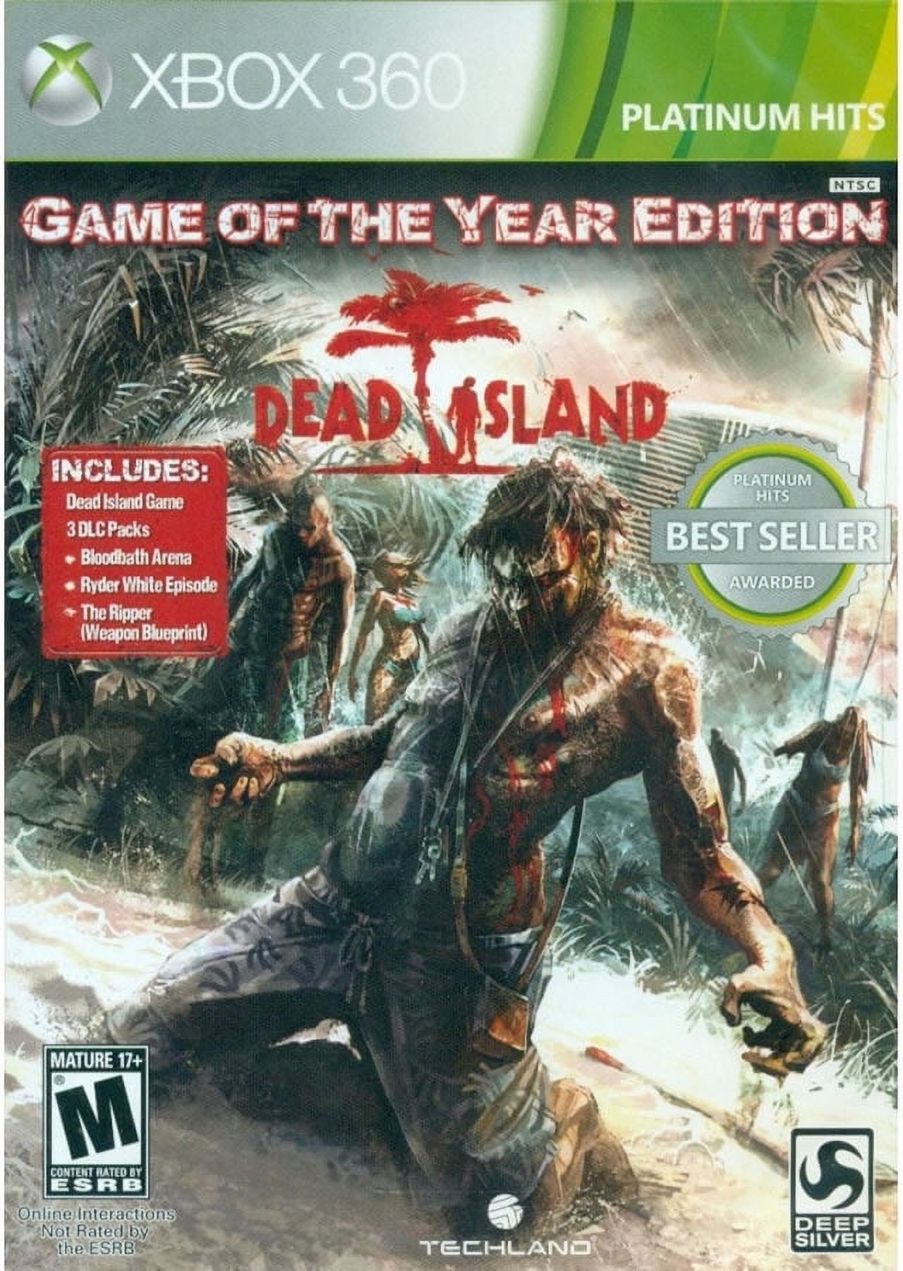 Dead Island Game of the Year (Platinum Hits) Xbox 360 - image 1 of 6