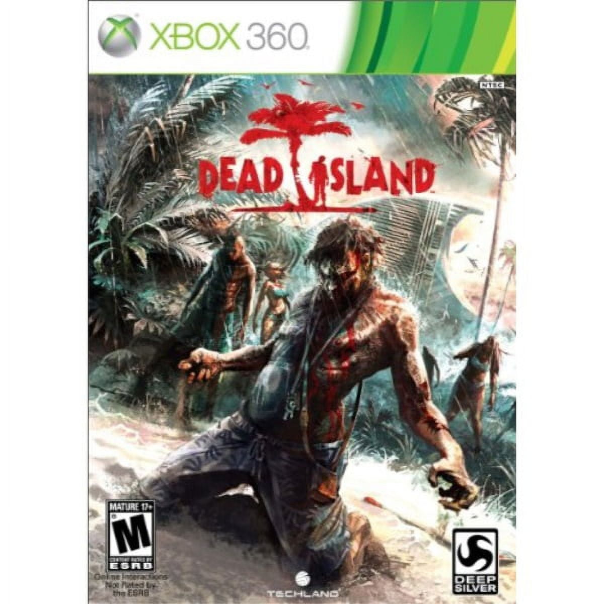 XBOX 360 Zombie Game Lot of 3: Dead Island, Left 4 Dead, Dead Rising  895678002483